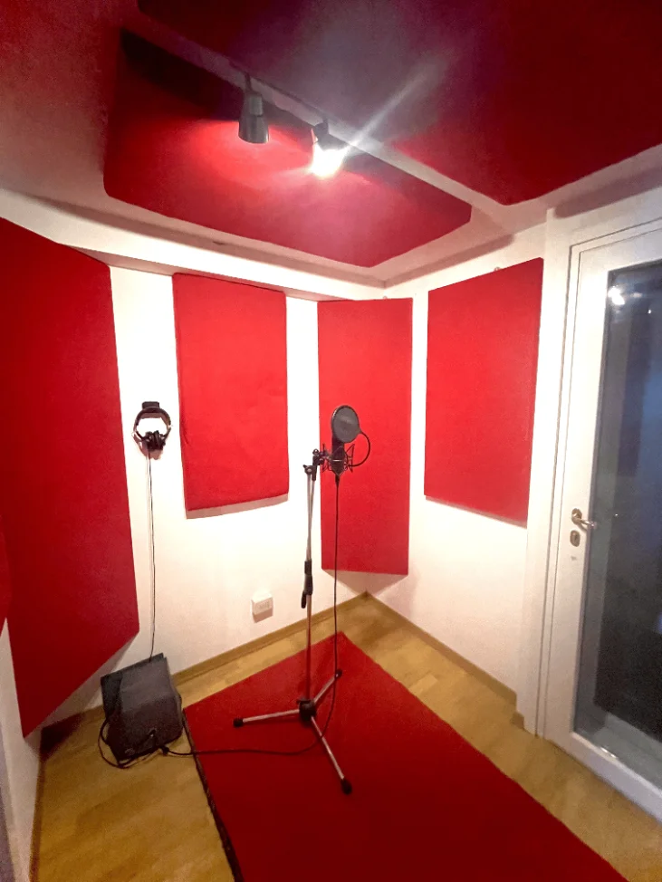 Sala mixing room BZ Studio